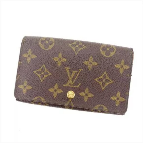 Louis Vuitton Wallet Purse Monogram Brown Woman Authentic Used - Picture 1 of 5